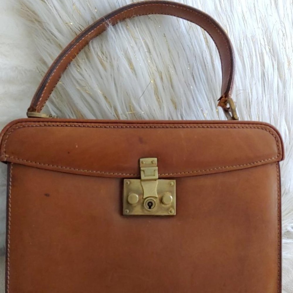 GUCCI Purse Rare Lady Lock Roma Milan Firenze 3